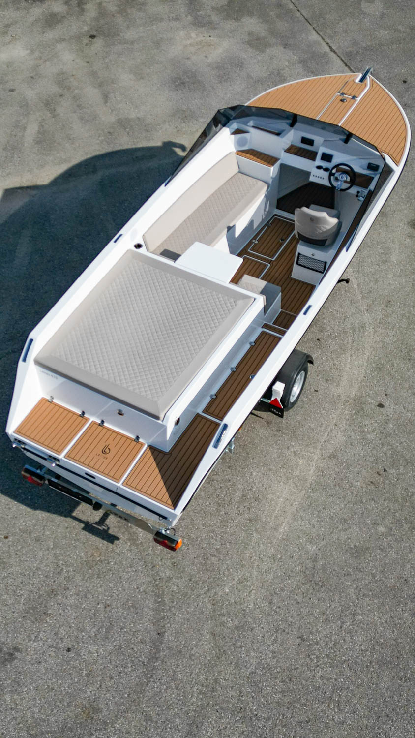 Elektroboot Leines 670 – Ansicht 12